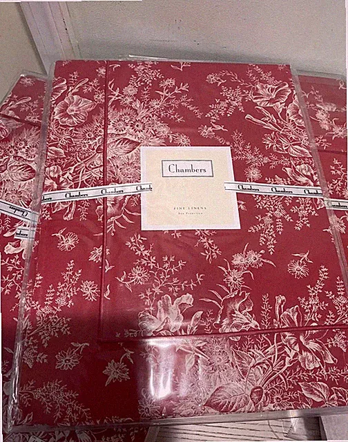 Chambers Italy NWT (3) Pc Shams Euro King 100% Sateen Italian