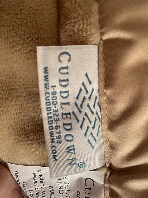 Cuddledown Sateen Oversized Queen Blanket Comforter