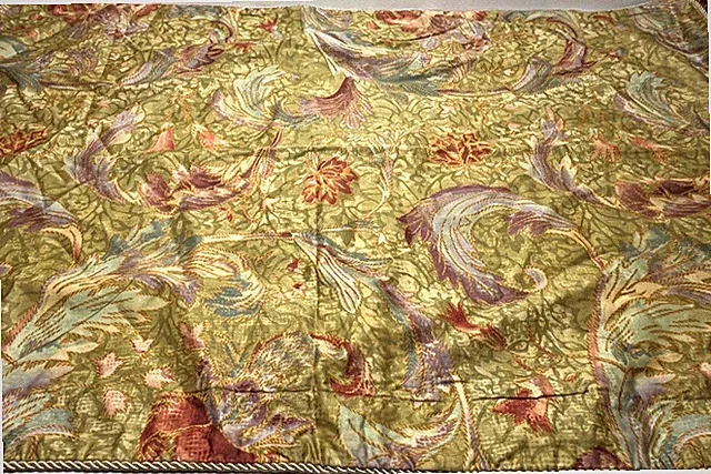 Lot of 2 Royal Sateen By Kitan Rapallo King Shams Corded Cotton Luxurious