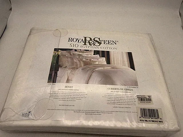 Luxury Hotel New Royal Sateen Duvet Cover 510 Egyptian Cotton Sateen NWT