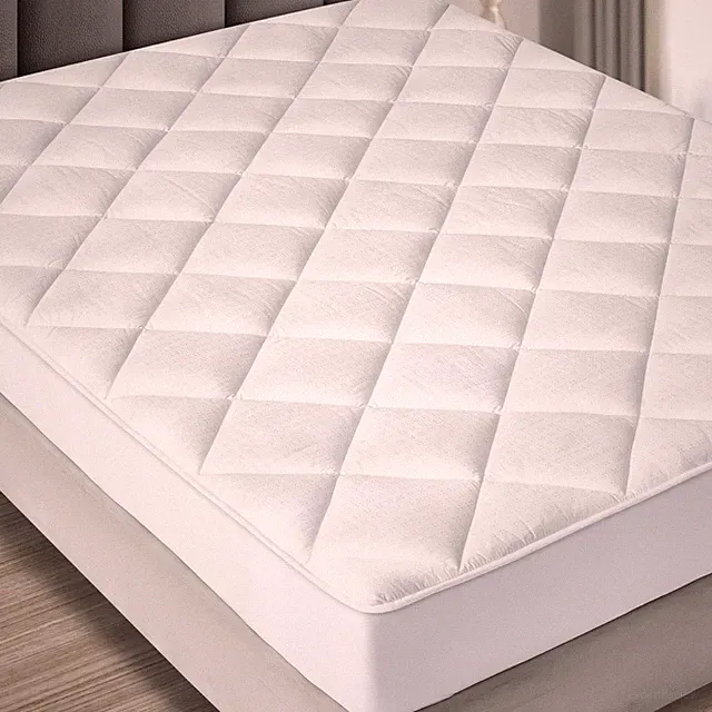 MAXI Short Queen Mattress Pad - Luxurious Cotton Sateen Mattress Protector -...