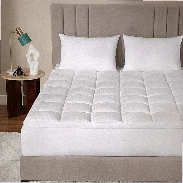 Plush Queen Size Hybrid Mattress Protector & Pillow Top Bed Cover
