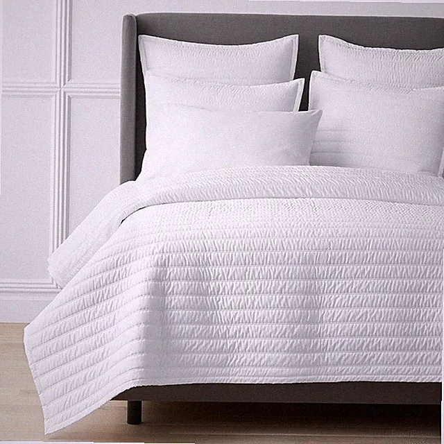 Premium Smooth Wrinkle-Free Sateen Quilted Coverlet-Legends Hotel|6034