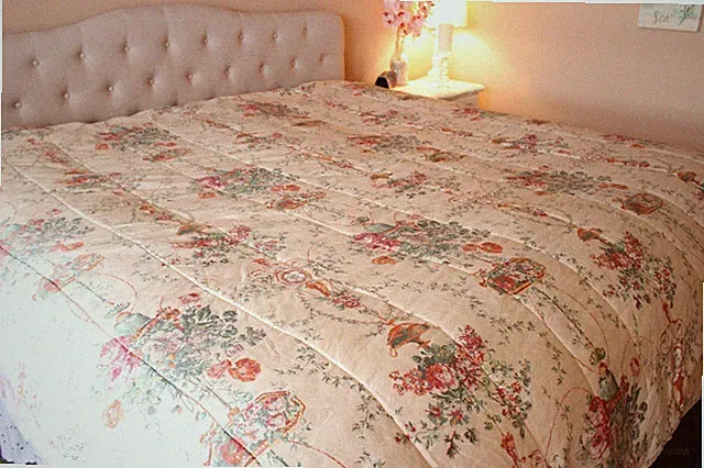 Vintage Ralph Lauren Villandry Full/Queen Comforter 100% Cotton Sateen ? Cottage